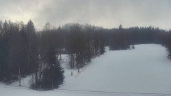 Dojezd hlavní sjezdovky