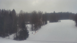 Dojezd hlavní sjezdovky