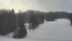 Dojezd hlavní sjezdovky