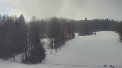 Dojezd hlavní sjezdovky