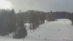 Dojezd hlavní sjezdovky