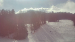 Dojezd hlavní sjezdovky