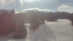 Dojezd hlavní sjezdovky