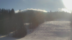 Dojezd hlavní sjezdovky