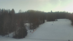 Dojezd hlavní sjezdovky