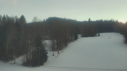 Dojezd hlavní sjezdovky