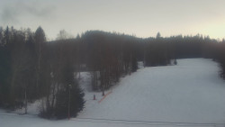 Dojezd hlavní sjezdovky