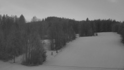 Dojezd hlavní sjezdovky