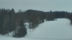 Dojezd hlavní sjezdovky