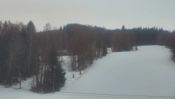 Dojezd hlavní sjezdovky