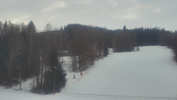 Dojezd hlavní sjezdovky