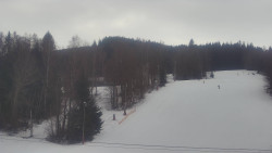 Dojezd hlavní sjezdovky