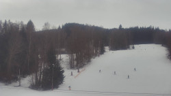 Dojezd hlavní sjezdovky