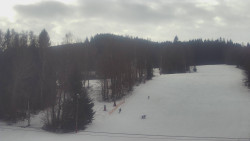 Dojezd hlavní sjezdovky