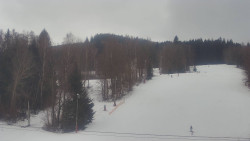 Dojezd hlavní sjezdovky