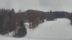 Dojezd hlavní sjezdovky