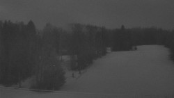 Dojezd hlavní sjezdovky