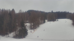 Dojezd hlavní sjezdovky