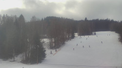 Dojezd hlavní sjezdovky