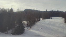 Dojezd hlavní sjezdovky