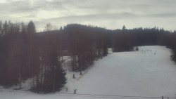 Dojezd hlavní sjezdovky