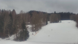 Dojezd hlavní sjezdovky