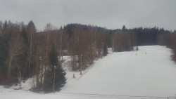 Dojezd hlavní sjezdovky