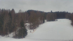 Dojezd hlavní sjezdovky