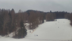 Dojezd hlavní sjezdovky