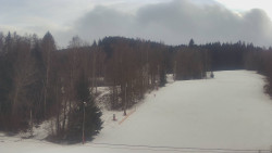 Dojezd hlavní sjezdovky