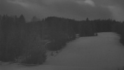 Dojezd hlavní sjezdovky