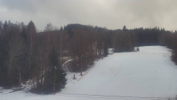 Dojezd hlavní sjezdovky