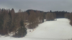 Dojezd hlavní sjezdovky