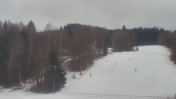 Dojezd hlavní sjezdovky