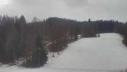 Dojezd hlavní sjezdovky