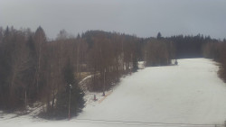 Dojezd hlavní sjezdovky