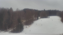 Dojezd hlavní sjezdovky