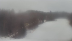 Dojezd hlavní sjezdovky