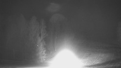 Dojezd hlavní sjezdovky