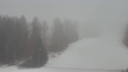 Dojezd hlavní sjezdovky