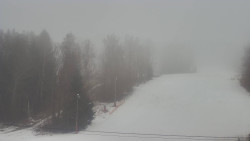 Dojezd hlavní sjezdovky