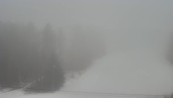 Dojezd hlavní sjezdovky