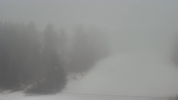 Dojezd hlavní sjezdovky