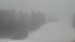 Dojezd hlavní sjezdovky