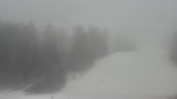 Dojezd hlavní sjezdovky