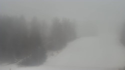 Dojezd hlavní sjezdovky