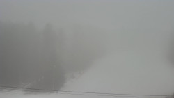 Dojezd hlavní sjezdovky