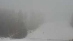 Dojezd hlavní sjezdovky