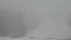 Dojezd hlavní sjezdovky