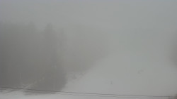 Dojezd hlavní sjezdovky